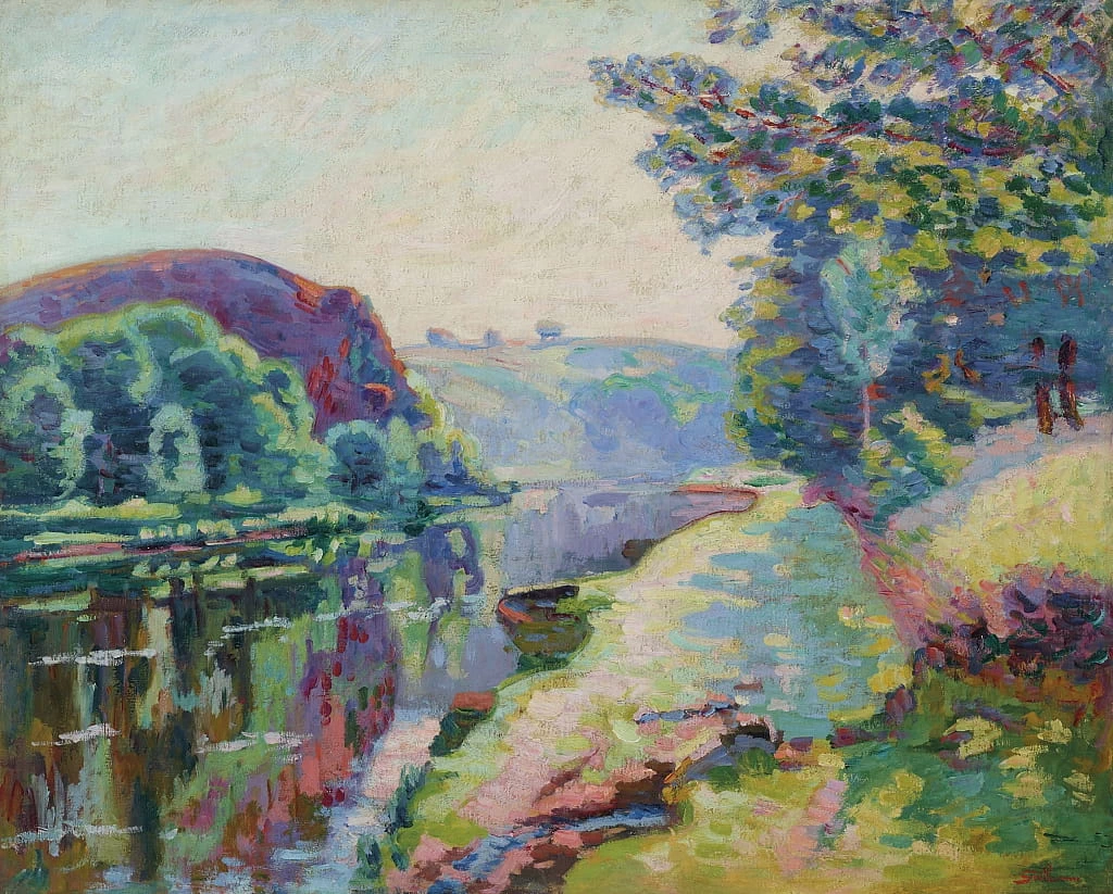 La Roche de L'Echo, Crozant, 1907 circa